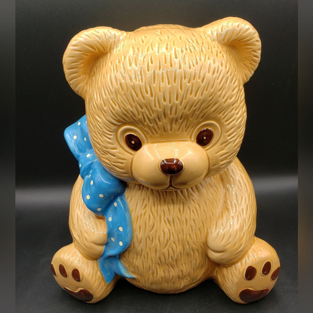 Vintage Tienshan Country Bear Cookie Jar